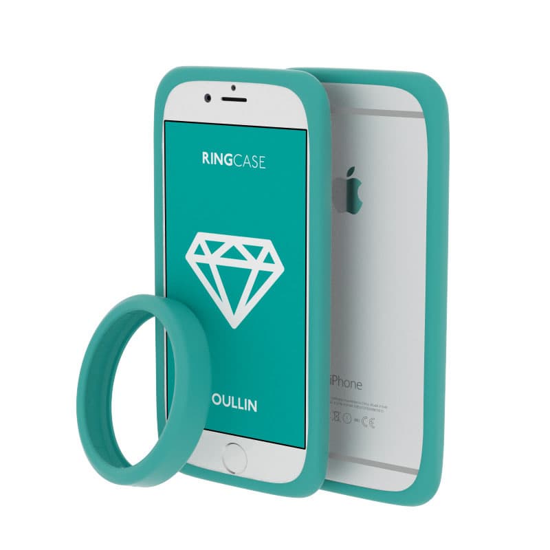 OULLIN RINGCASE for iPhone 5_ 5s and 6_ Emerald Green